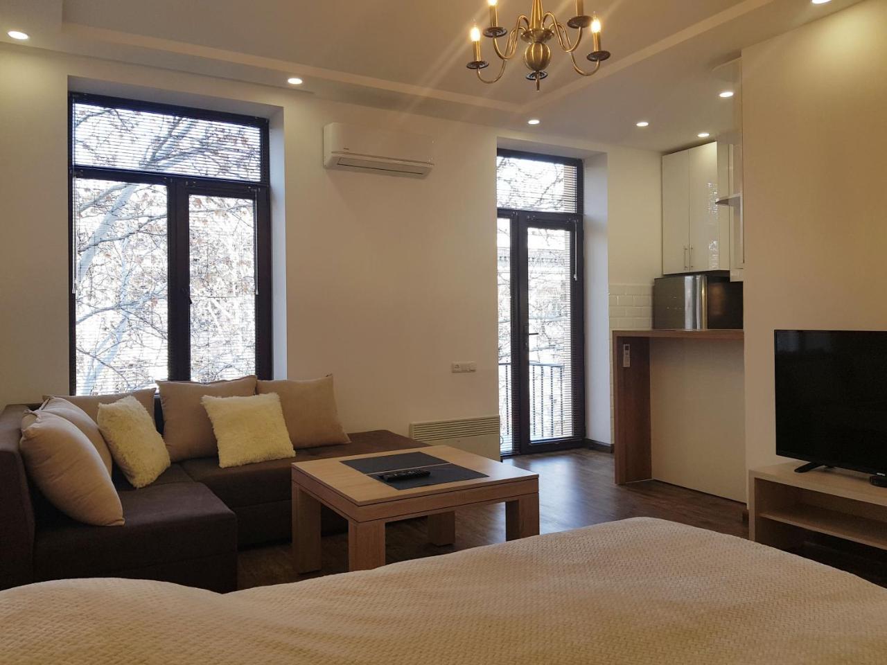 Cascade White Luxury Apartment Erévan Extérieur photo